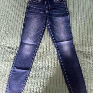 Maurices Dark Blue Skinny Jeans